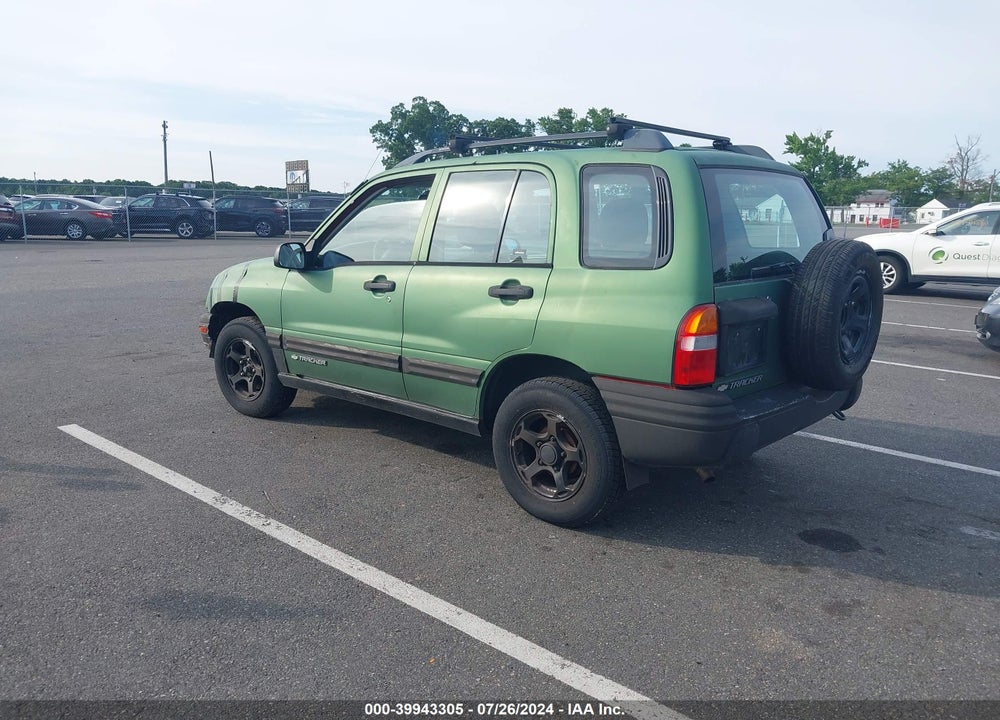 2001 CHEVROLET TRACKER HARD TOP BASE VIN: 2CNBJ13C216909234