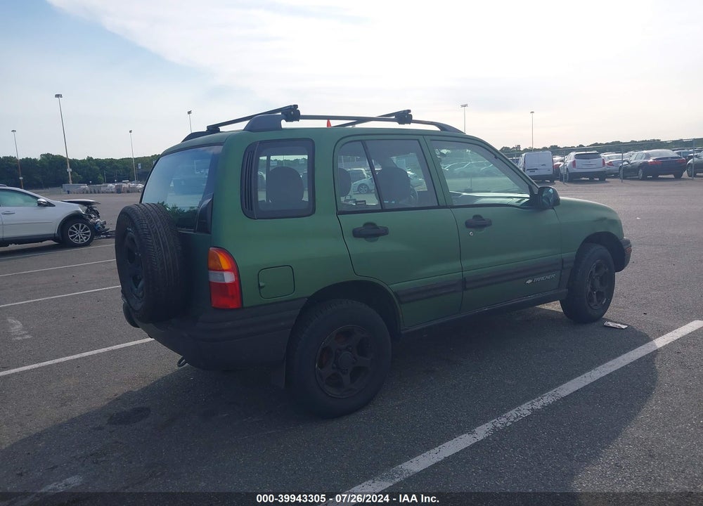 2001 CHEVROLET TRACKER HARD TOP BASE VIN: 2CNBJ13C216909234