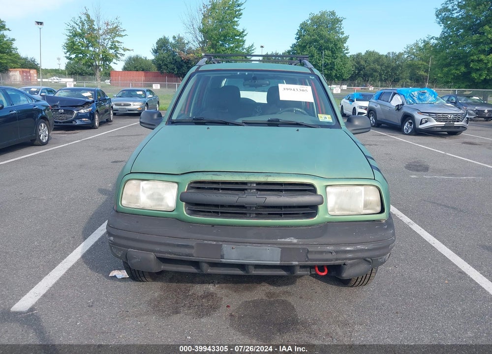2001 CHEVROLET TRACKER HARD TOP BASE VIN: 2CNBJ13C216909234