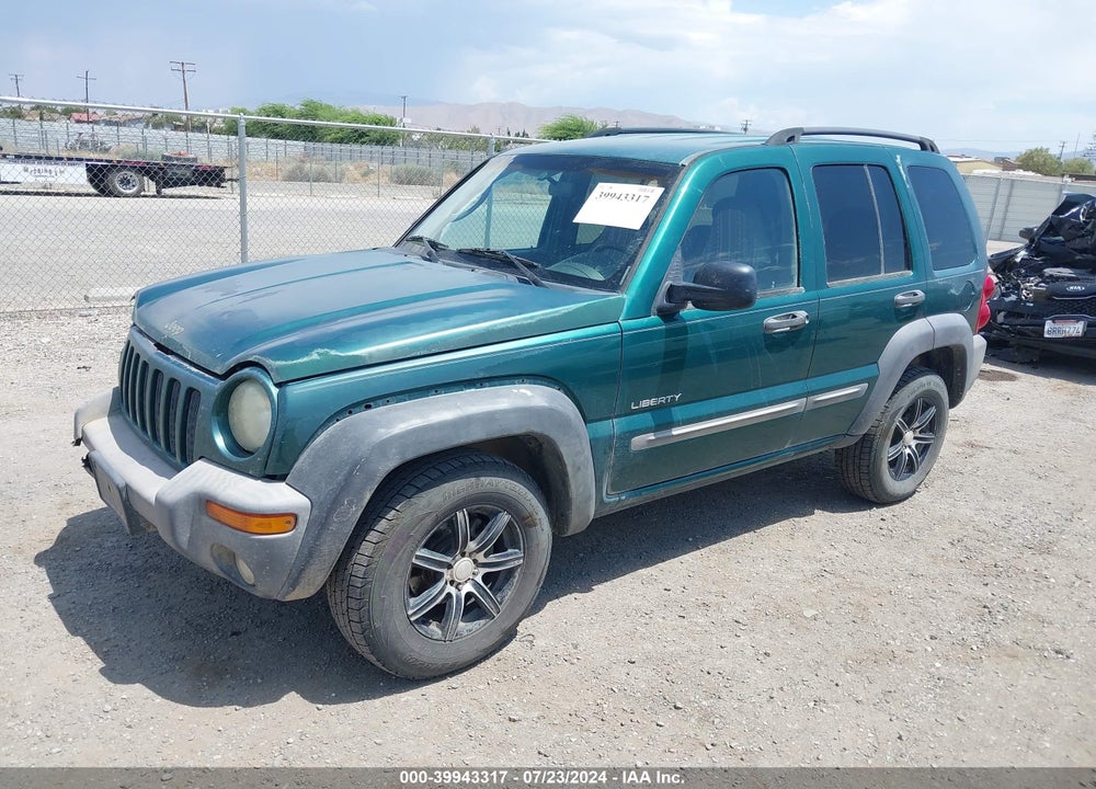 2004 JEEP LIBERTY SPORT VIN: 1J4GL48K64W134270