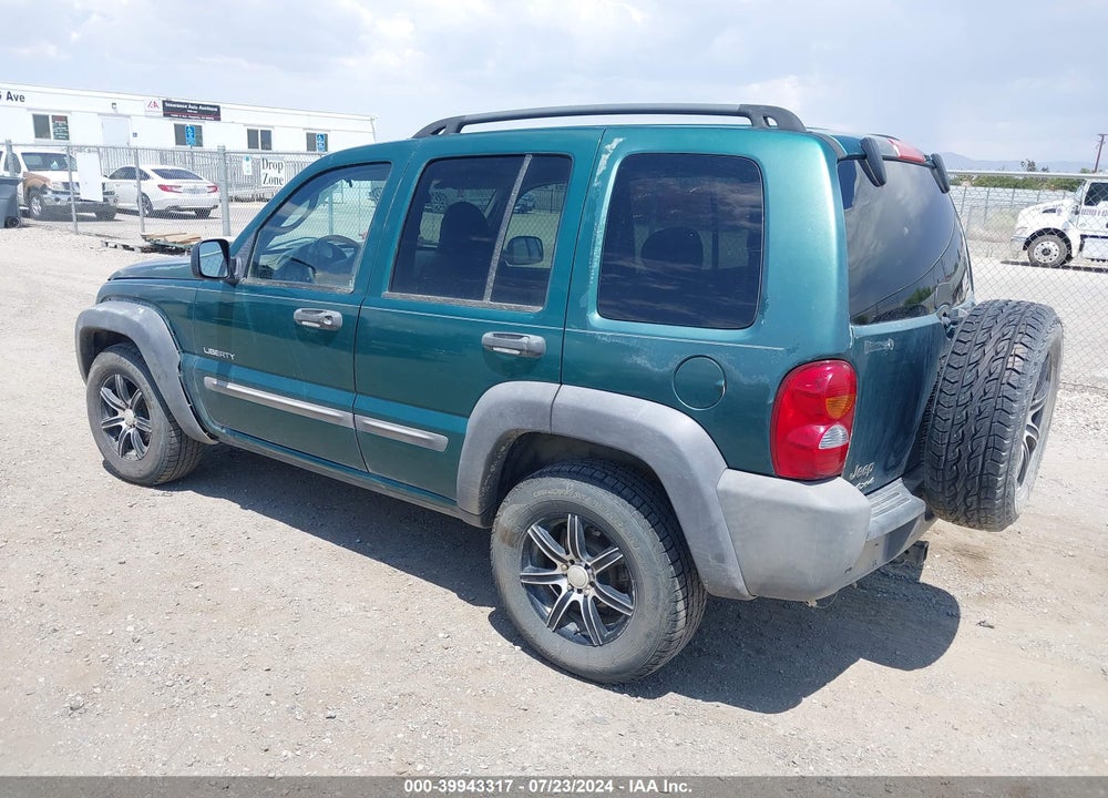 2004 JEEP LIBERTY SPORT VIN: 1J4GL48K64W134270