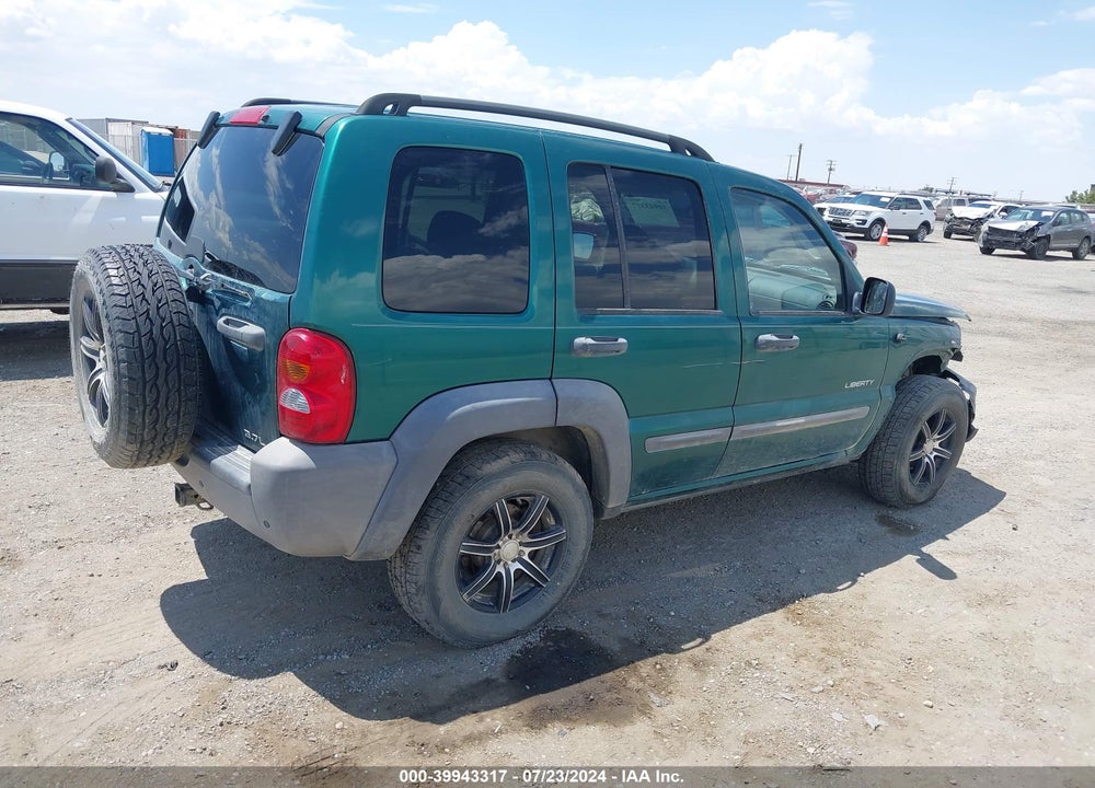 2004 JEEP LIBERTY SPORT VIN: 1J4GL48K64W134270