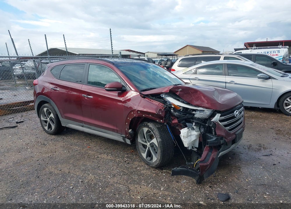 2017 HYUNDAI TUCSON LIMITED VIN: KM8J33A20HU342934