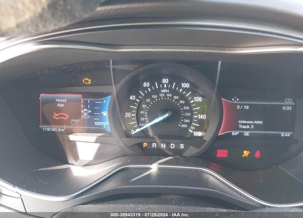 2016 FORD FUSION TITANIUM VIN: 3FA6P0K99GR224174