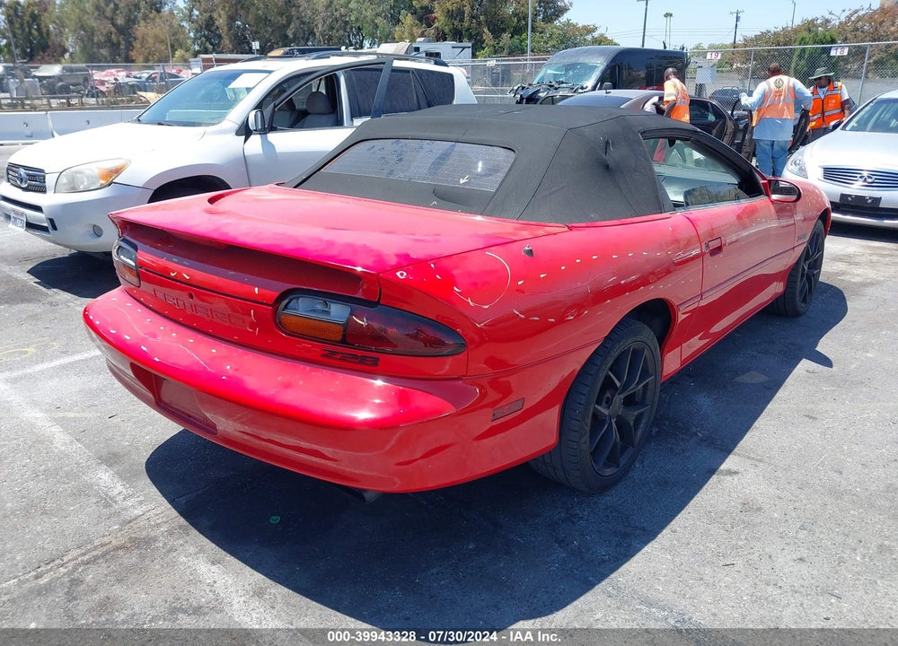 2001 CHEVROLET CAMARO Z28 VIN: 2G1FP32G012106779