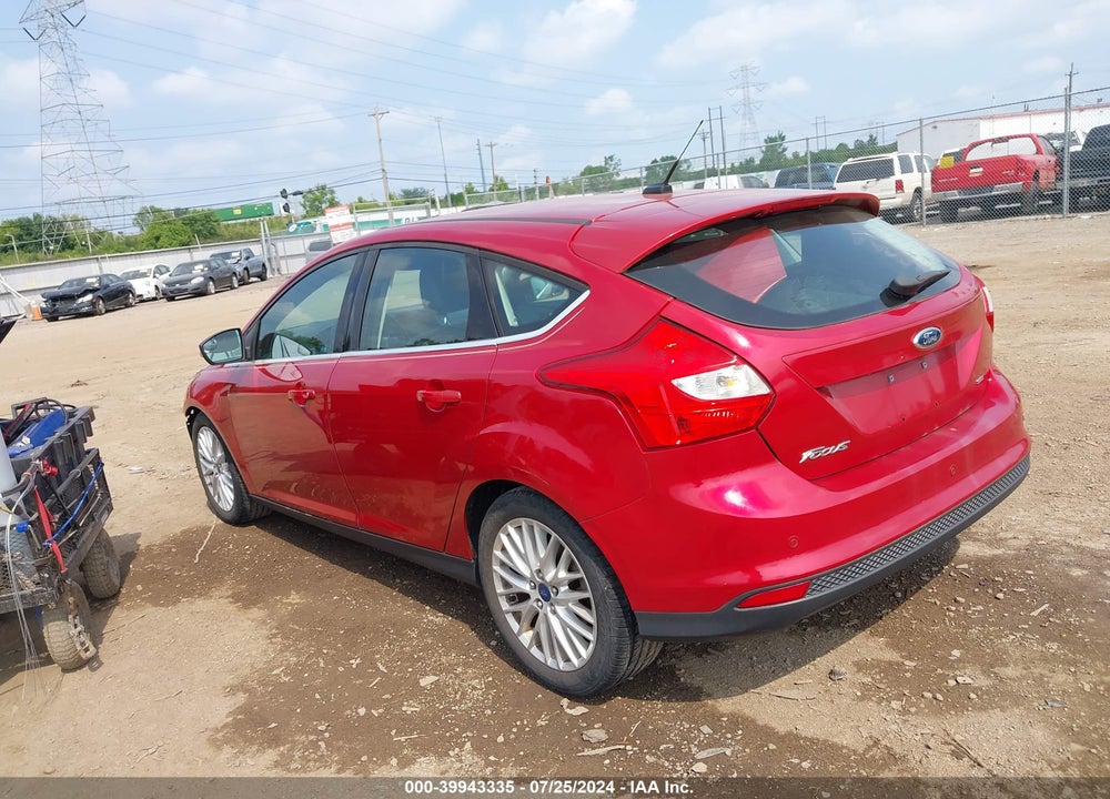 2012 FORD FOCUS SEL VIN: 1FAHP3M24CL233772