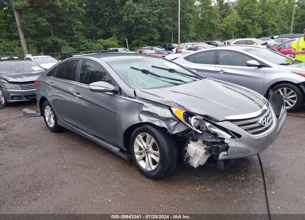 2014 HYUNDAI SONATA GLS VIN: 5NPEB4AC1EH906815