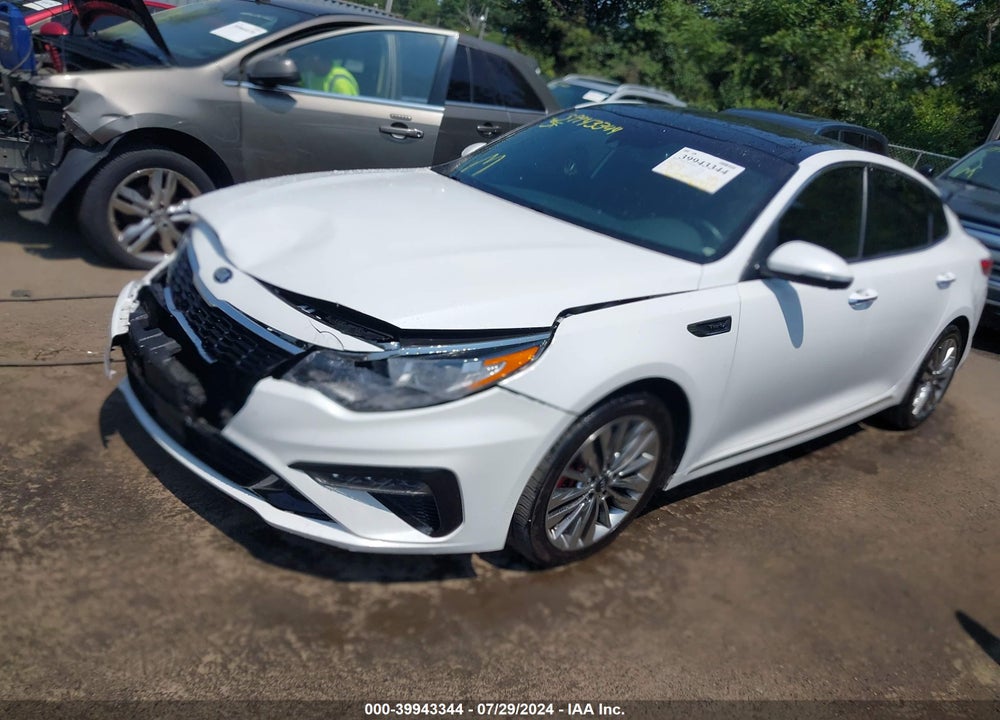 2019 KIA OPTIMA SX TURBO VIN: 5XXGV4L28KG291241