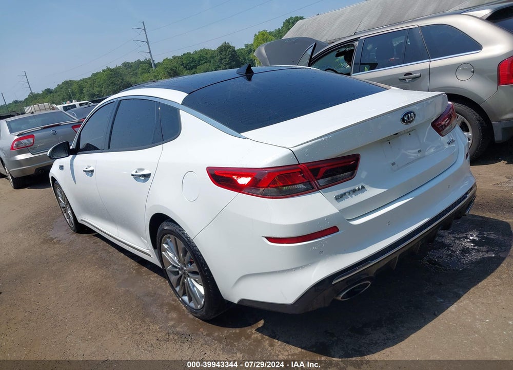 2019 KIA OPTIMA SX TURBO VIN: 5XXGV4L28KG291241