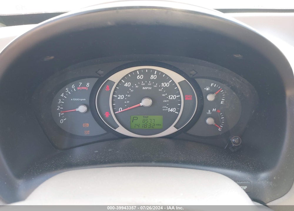 2005 HYUNDAI TUCSON GL VIN: KM8JM12B45U152629