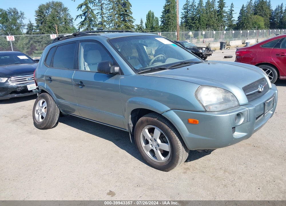 2005 HYUNDAI TUCSON GL VIN: KM8JM12B45U152629