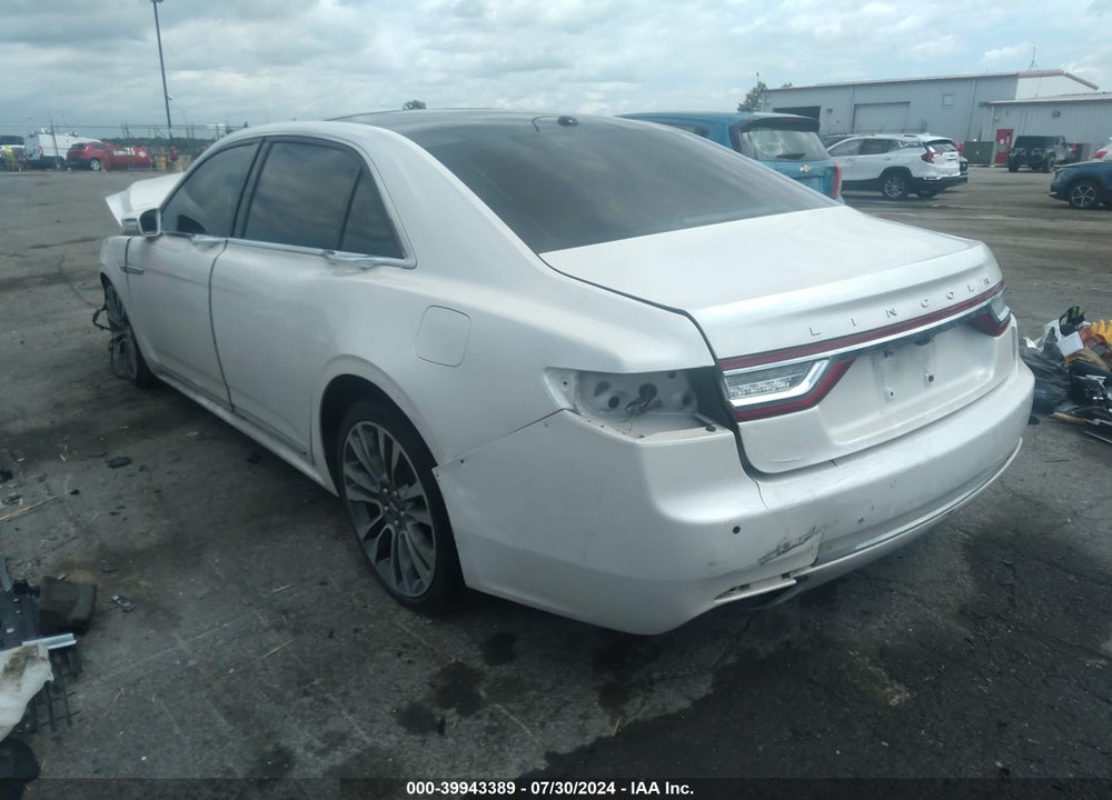 2017 LINCOLN CONTINENTAL RESERVE VIN: 1LN6L9NP2H5624470