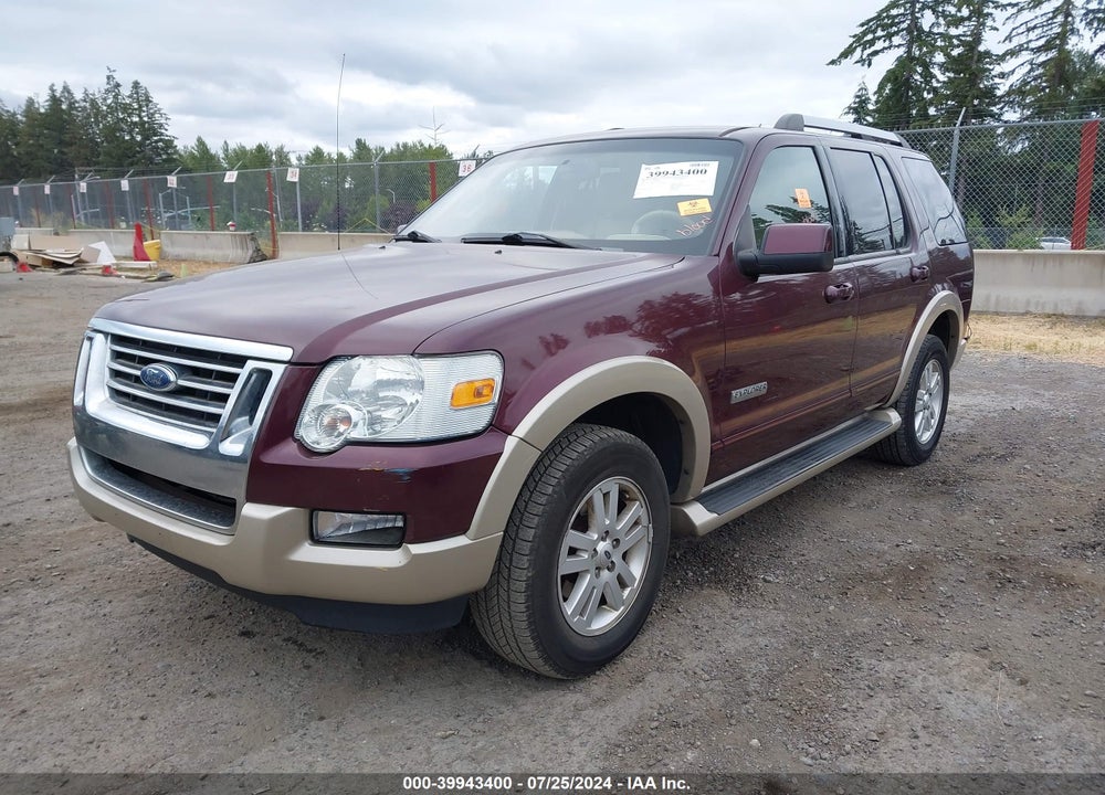 2007 FORD EXPLORER EDDIE BAUER VIN: 1FMEU74E67UA35147