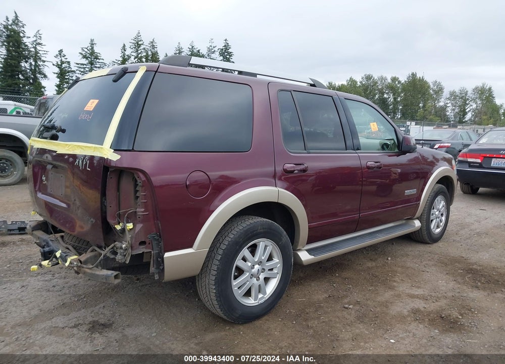 2007 FORD EXPLORER EDDIE BAUER VIN: 1FMEU74E67UA35147
