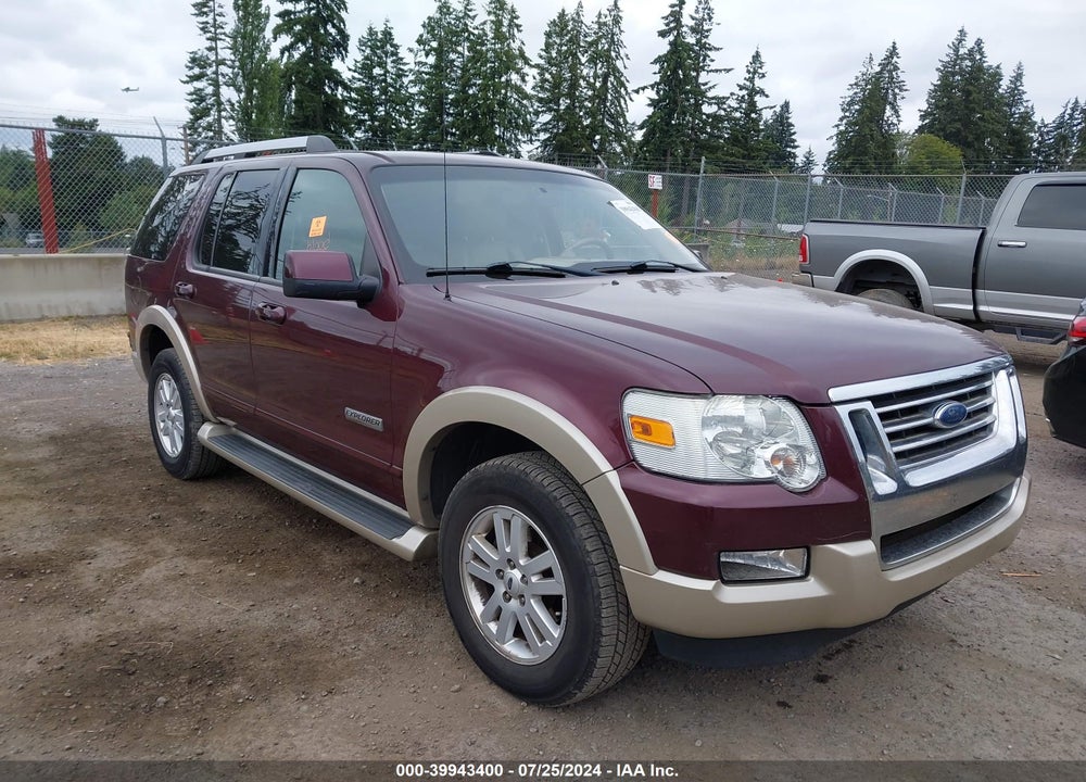 2007 FORD EXPLORER EDDIE BAUER VIN: 1FMEU74E67UA35147