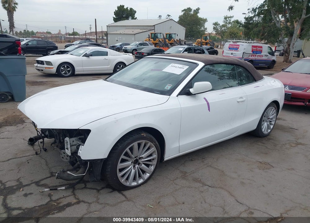 2011 AUDI A5 2.0T PREMIUM VIN: WAULFAFH0BN020055