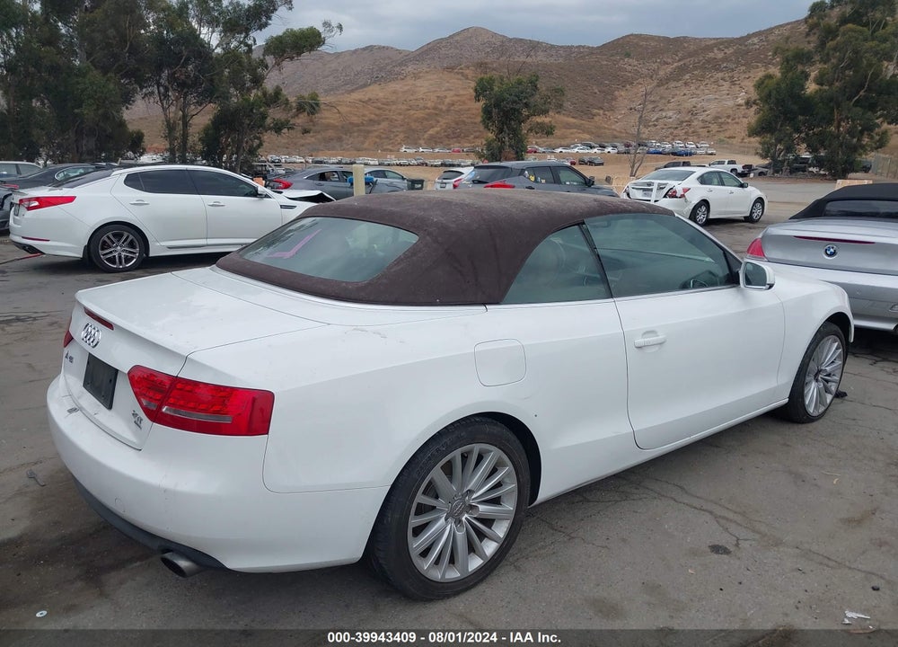 2011 AUDI A5 2.0T PREMIUM VIN: WAULFAFH0BN020055