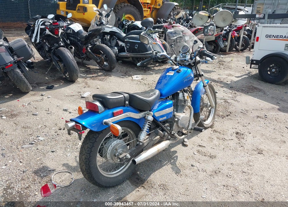 2009 HONDA CMX250 C VIN: JH2MC13149K500075