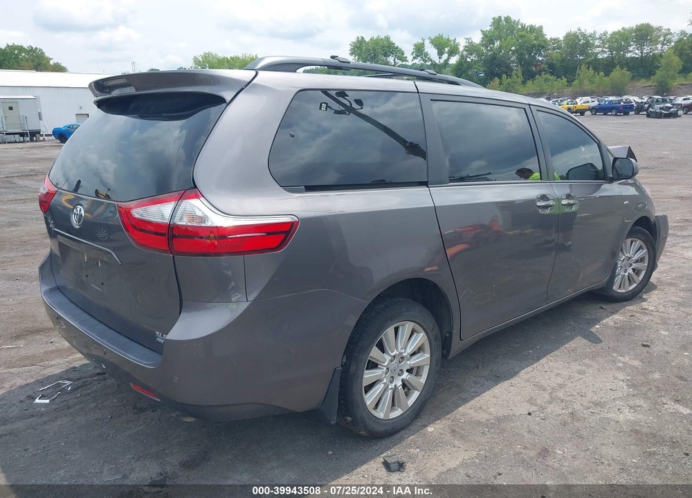 2017 TOYOTA SIENNA XLE PREMIUM 7 PASSENGER VIN: 5TDDZ3DC1HS161169