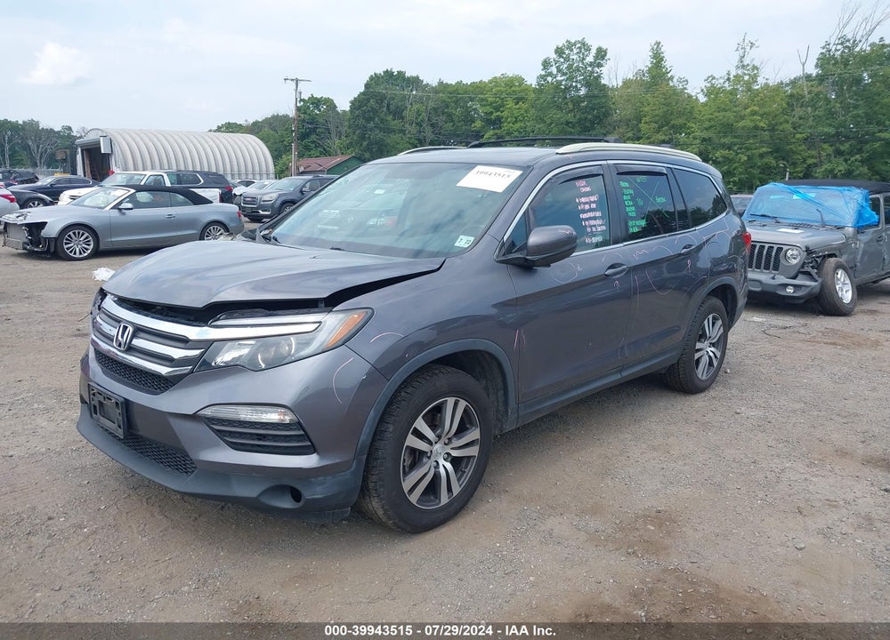 2017 HONDA PILOT EX-L VIN: 5FNYF6H5XHB048140