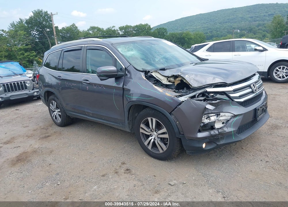 2017 HONDA PILOT EX-L VIN: 5FNYF6H5XHB048140