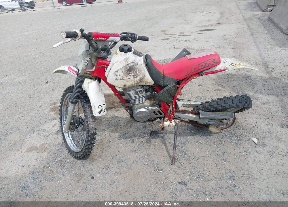 1999 HONDA XR100 R VIN: JH2HE0305XK804896