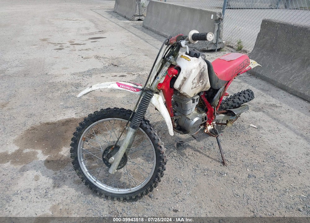 1999 HONDA XR100 R VIN: JH2HE0305XK804896
