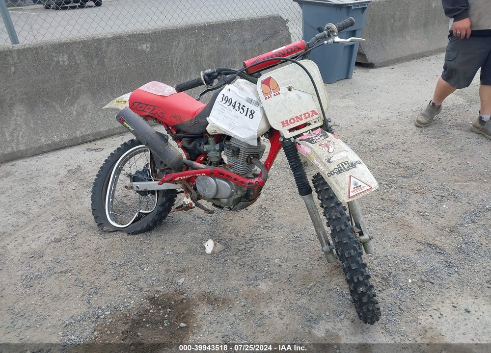 1999 HONDA XR100 R VIN: JH2HE0305XK804896