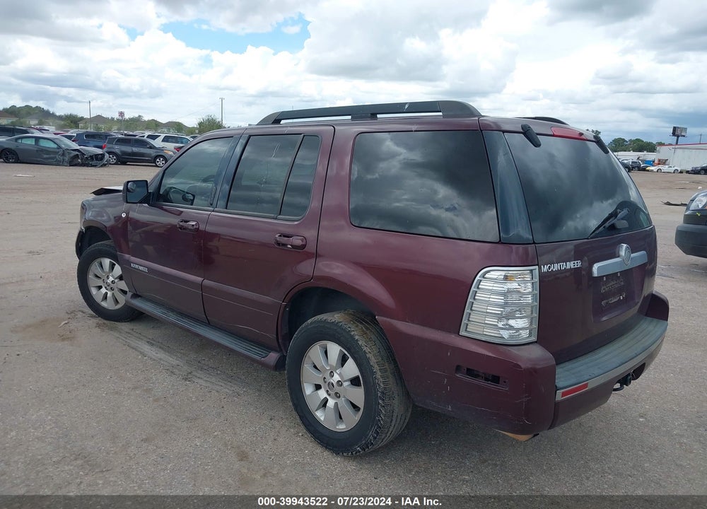 2007 MERCURY MOUNTAINEER VIN: 4M2EU37E77UJ10568
