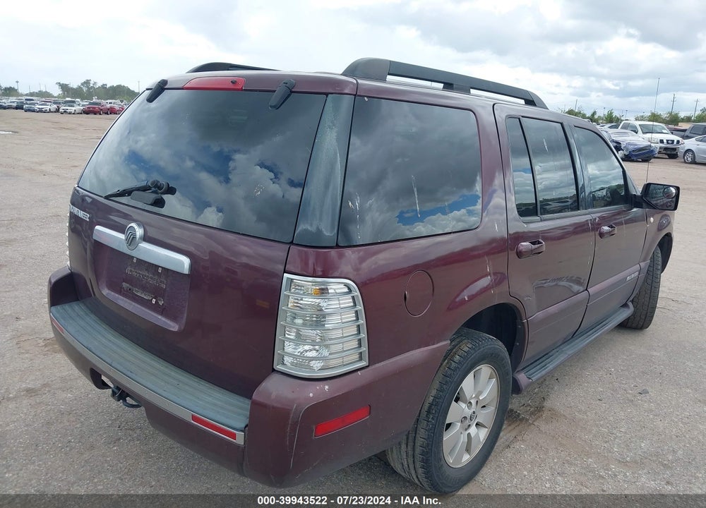 2007 MERCURY MOUNTAINEER VIN: 4M2EU37E77UJ10568