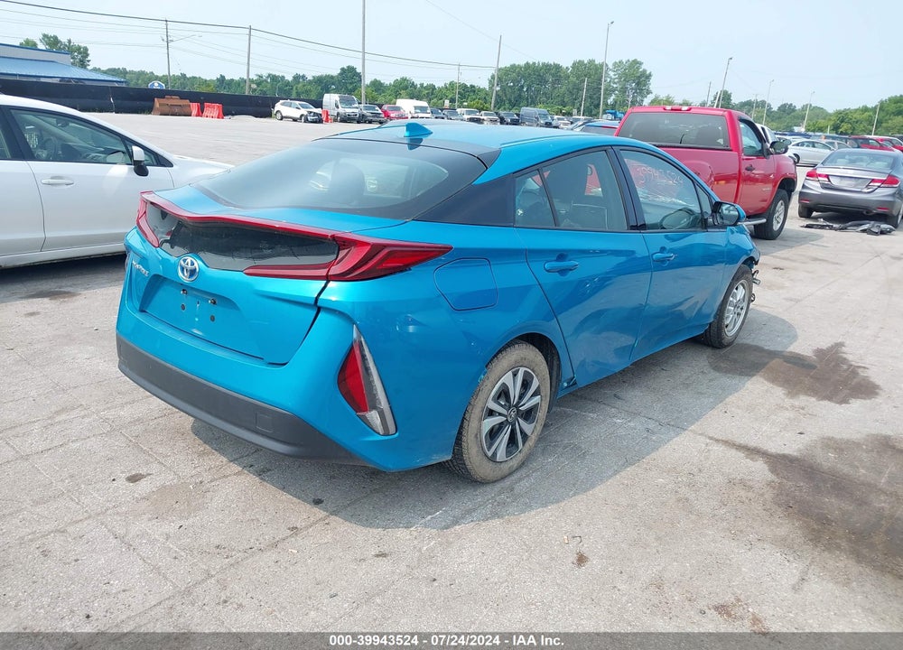 2018 TOYOTA PRIUS PRIME PLUS VIN: JTDKARFP8J3076161