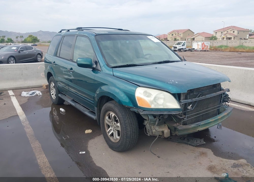 2003 HONDA PILOT EX-L VIN: 2HKYF18773H566592