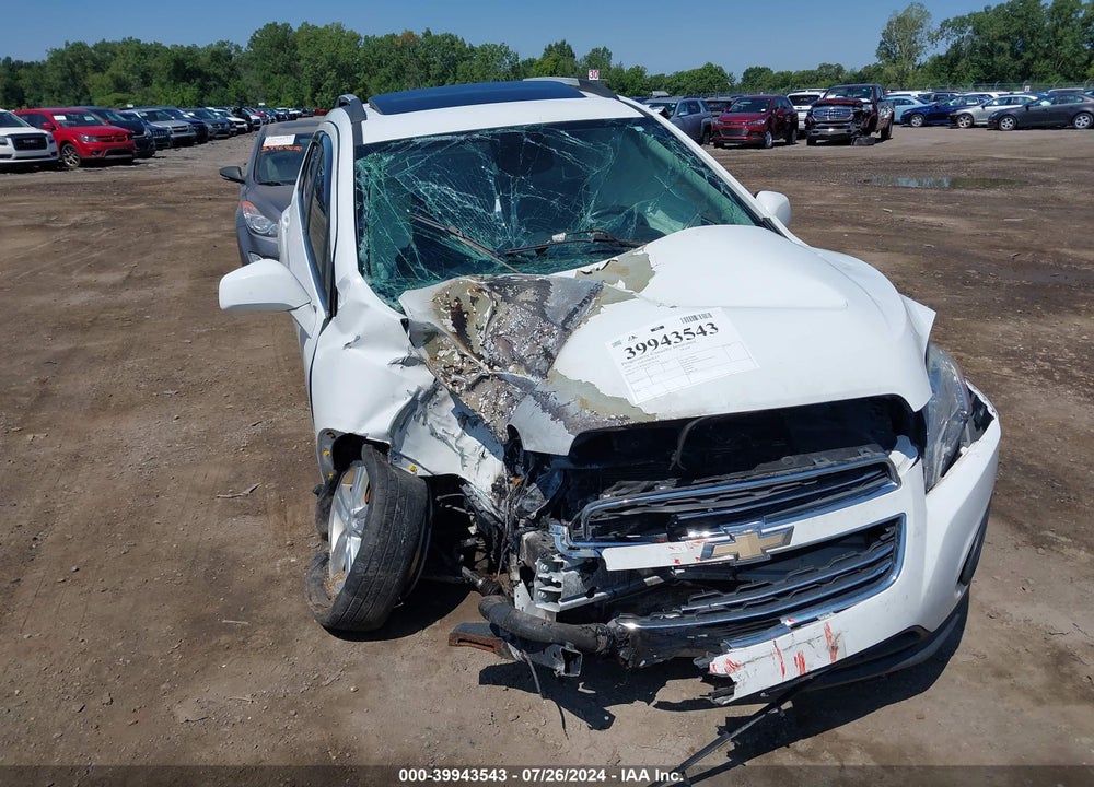 2016 CHEVROLET TRAX LT VIN: KL7CJPSBXGB759798