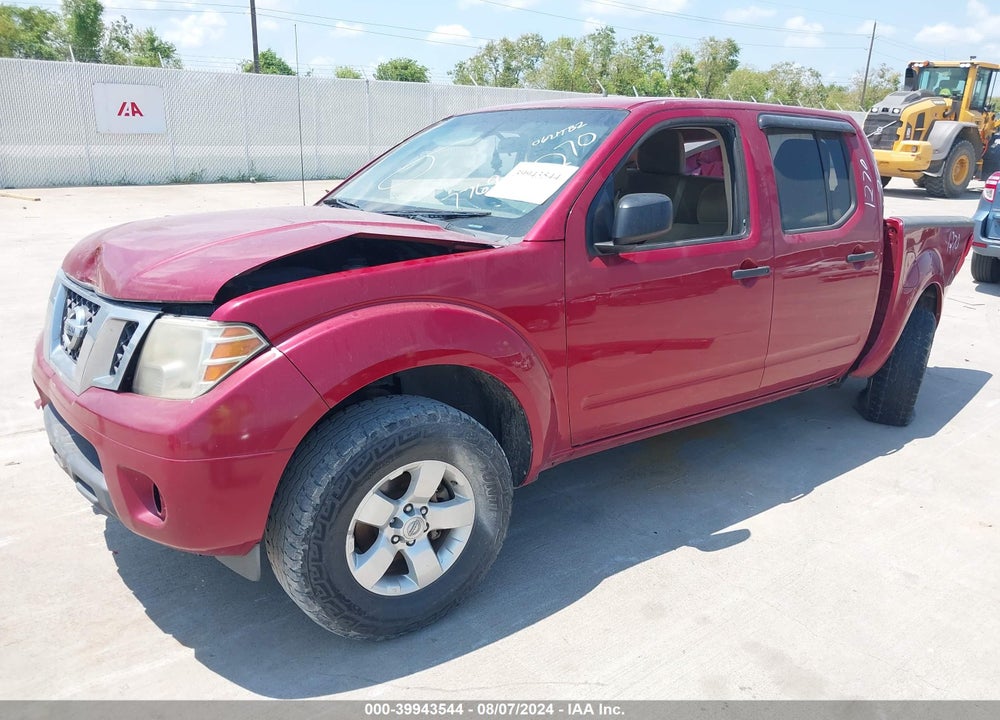 2012 NISSAN FRONTIER SV VIN: 1N6AD0ER1CC457769