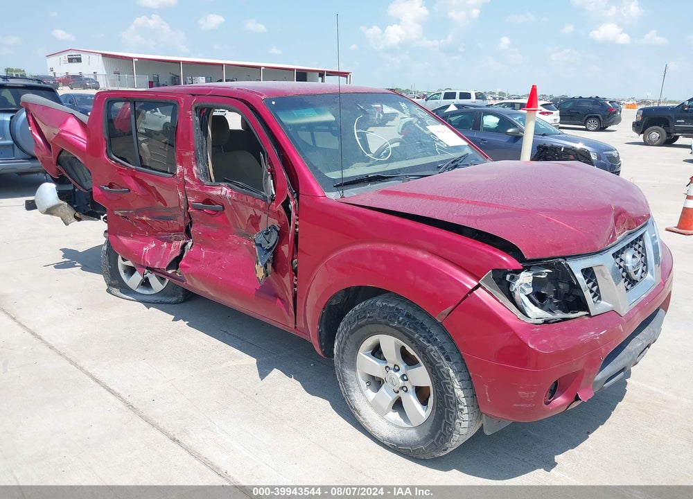 2012 NISSAN FRONTIER SV VIN: 1N6AD0ER1CC457769