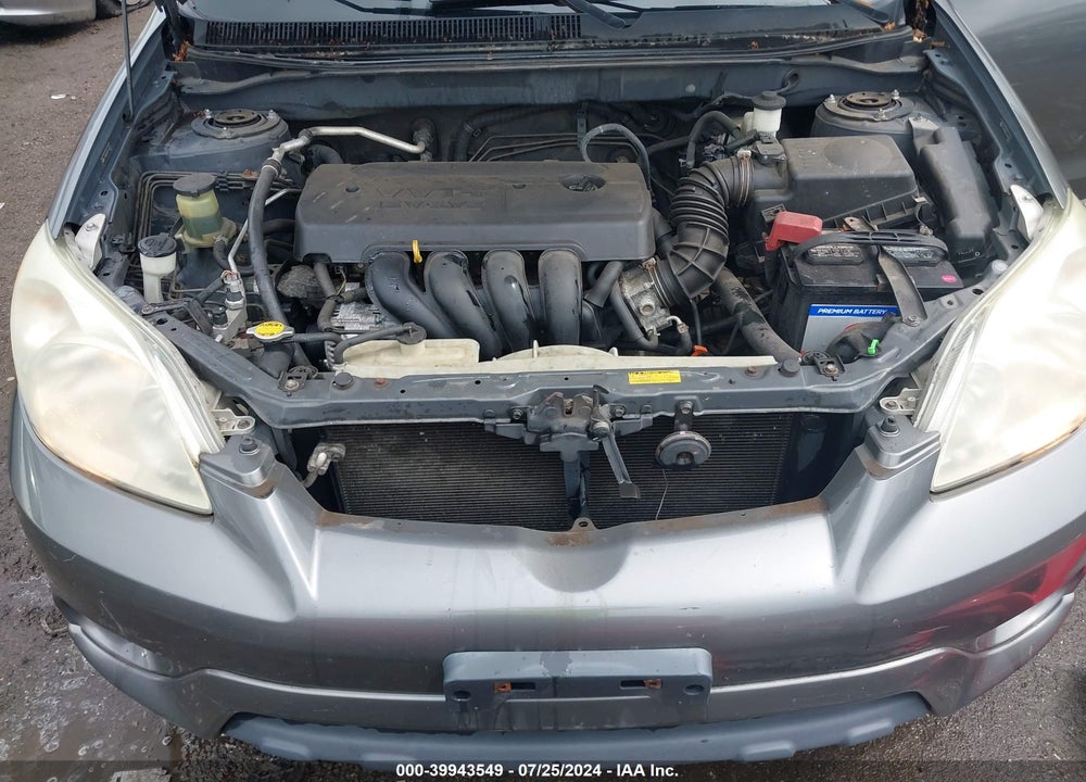 2005 TOYOTA MATRIX/XR VIN: 2T1KR30E85C493015
