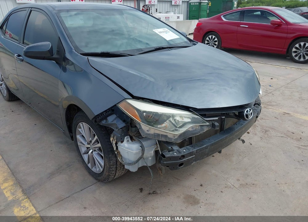 2014 TOYOTA COROLLA LE PLUS VIN: 5YFBURHE7EP176011