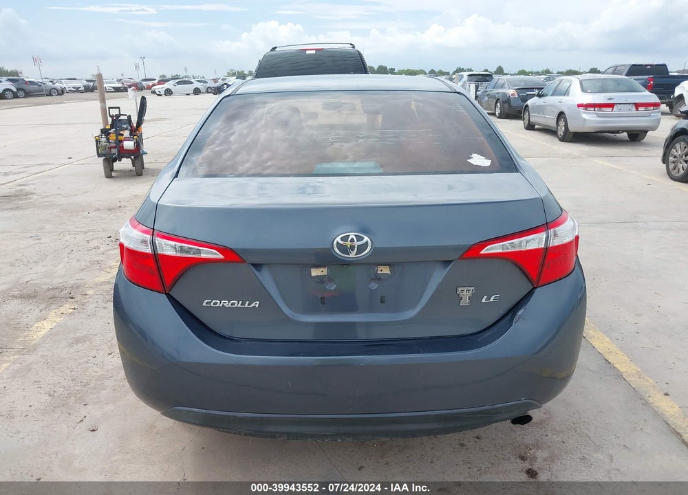 2014 TOYOTA COROLLA LE PLUS VIN: 5YFBURHE7EP176011