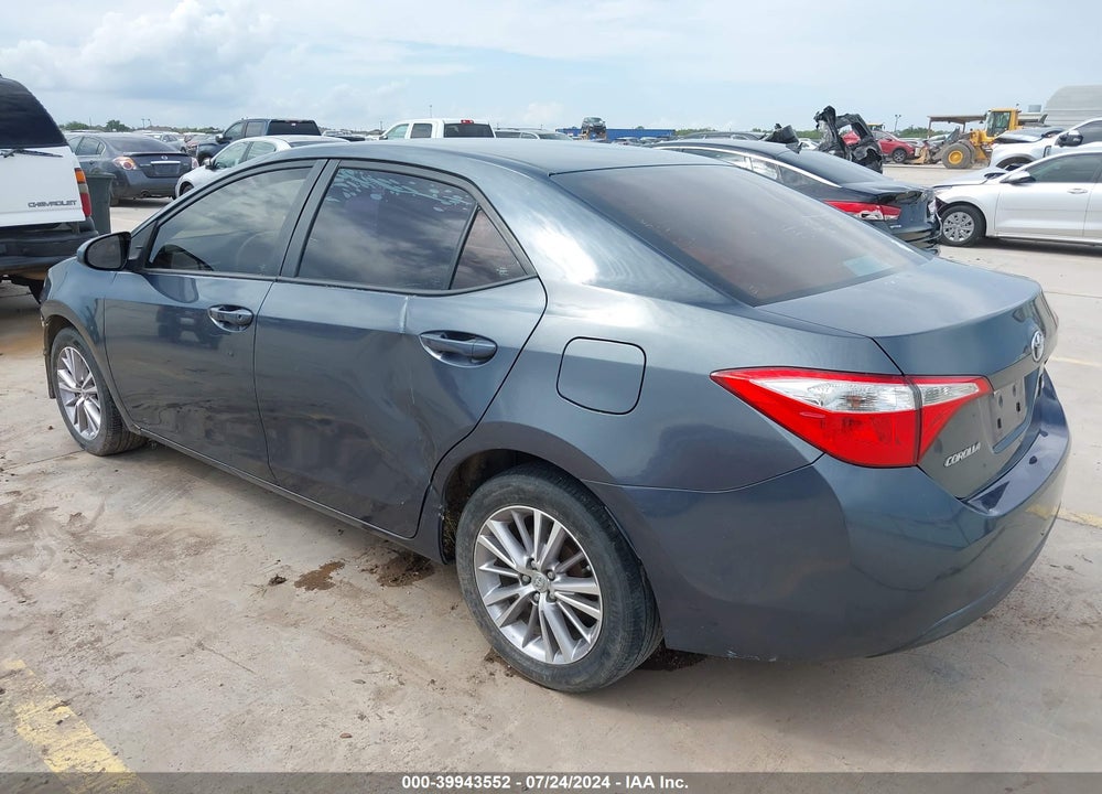 2014 TOYOTA COROLLA LE PLUS VIN: 5YFBURHE7EP176011