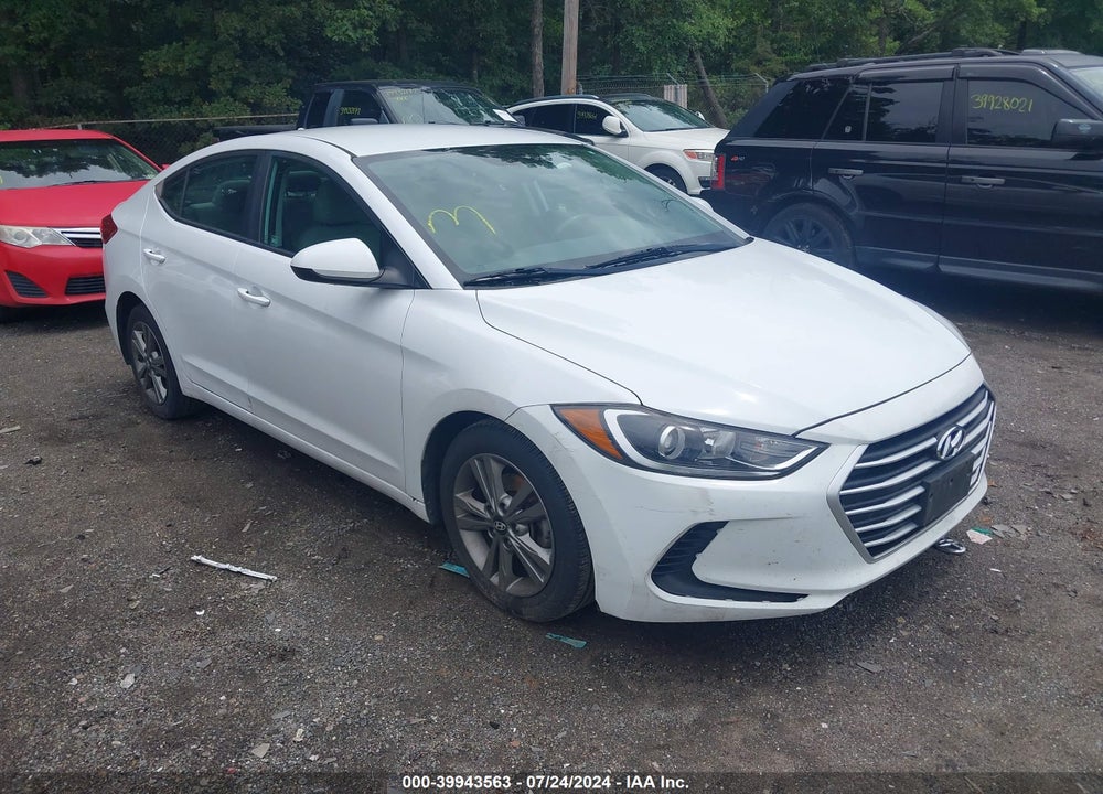 2017 HYUNDAI ELANTRA SE VIN: 5NPD84LF6HH174901