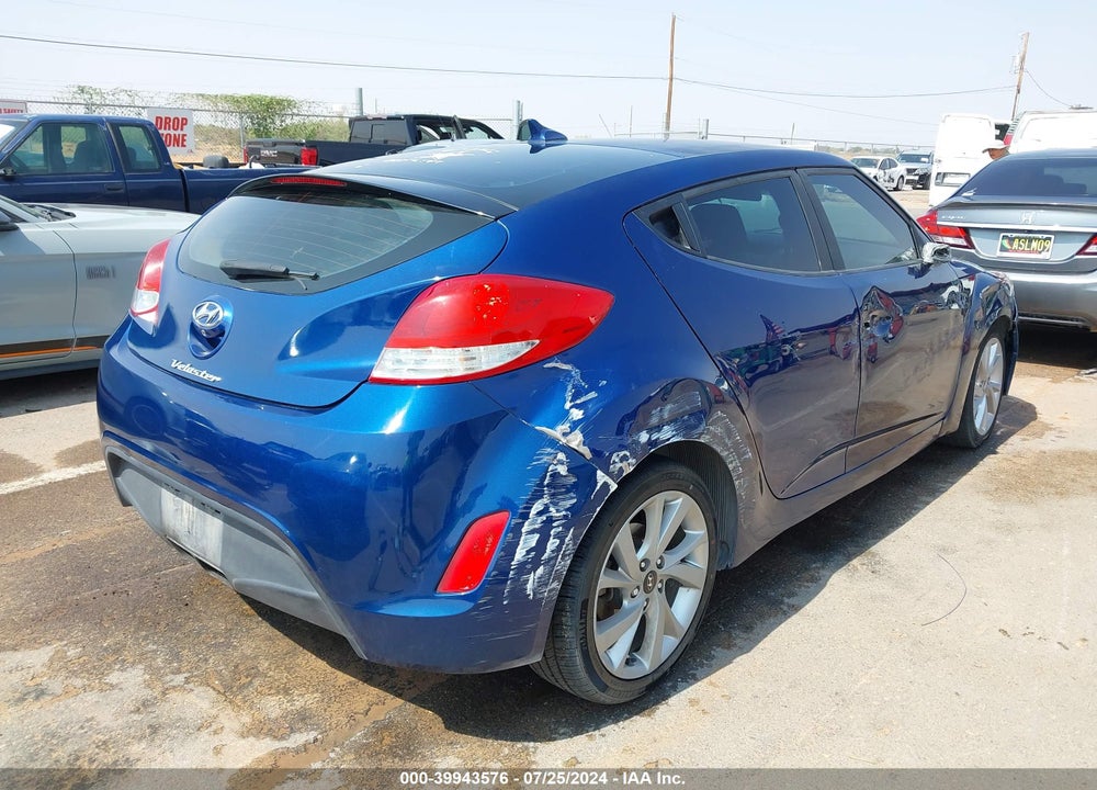 2016 HYUNDAI VELOSTER VIN: KMHTC6AD5GU300642