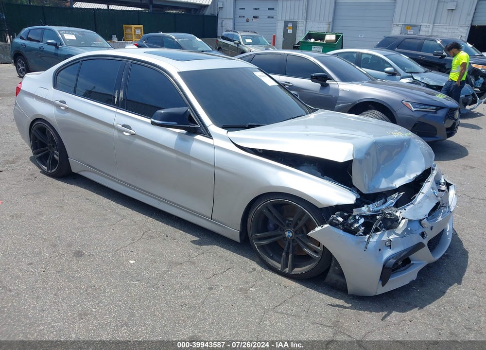 2016 BMW 340I XDRIVE VIN: WBA8B7G5XGNT95385