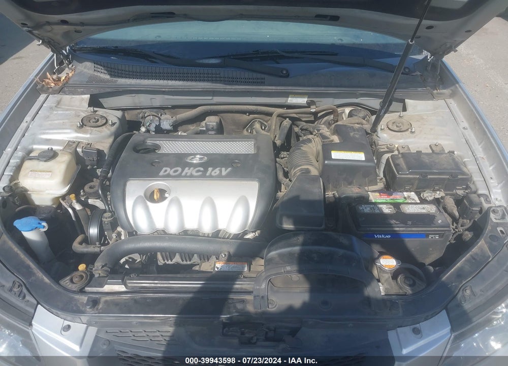 2008 HYUNDAI SONATA GLS VIN: 5NPET46C28H350122