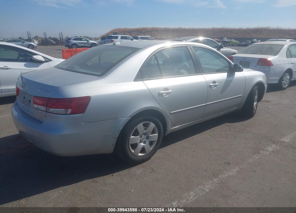 2008 HYUNDAI SONATA GLS VIN: 5NPET46C28H350122