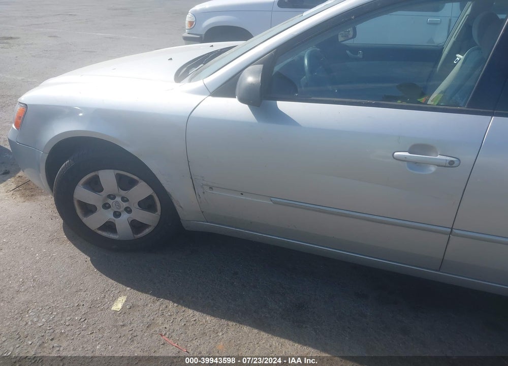 2008 HYUNDAI SONATA GLS VIN: 5NPET46C28H350122