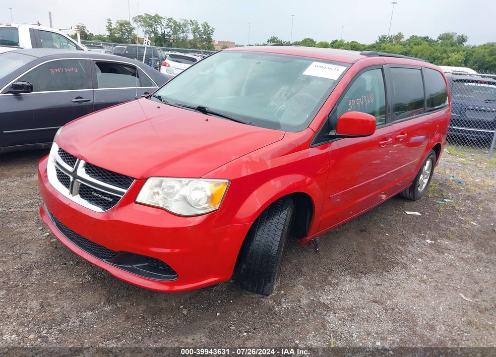 2012 DODGE GRAND CARAVAN SXT VIN: 2C4RDGCG8CR236337