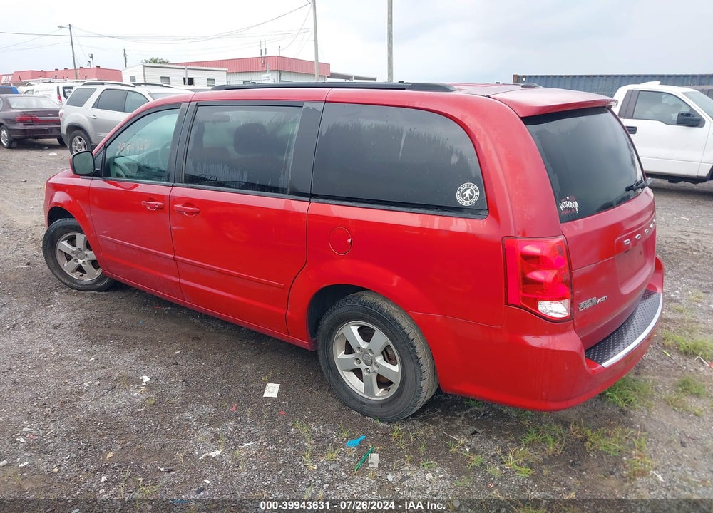2012 DODGE GRAND CARAVAN SXT VIN: 2C4RDGCG8CR236337