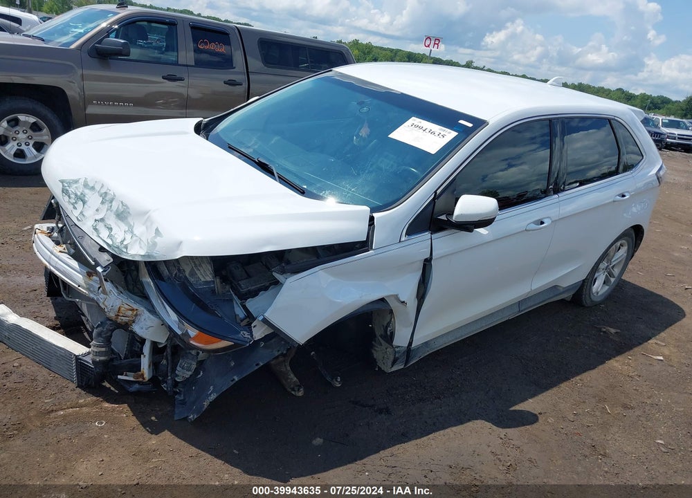 2015 FORD EDGE SEL VIN: 2FMTK4J99FBB08597