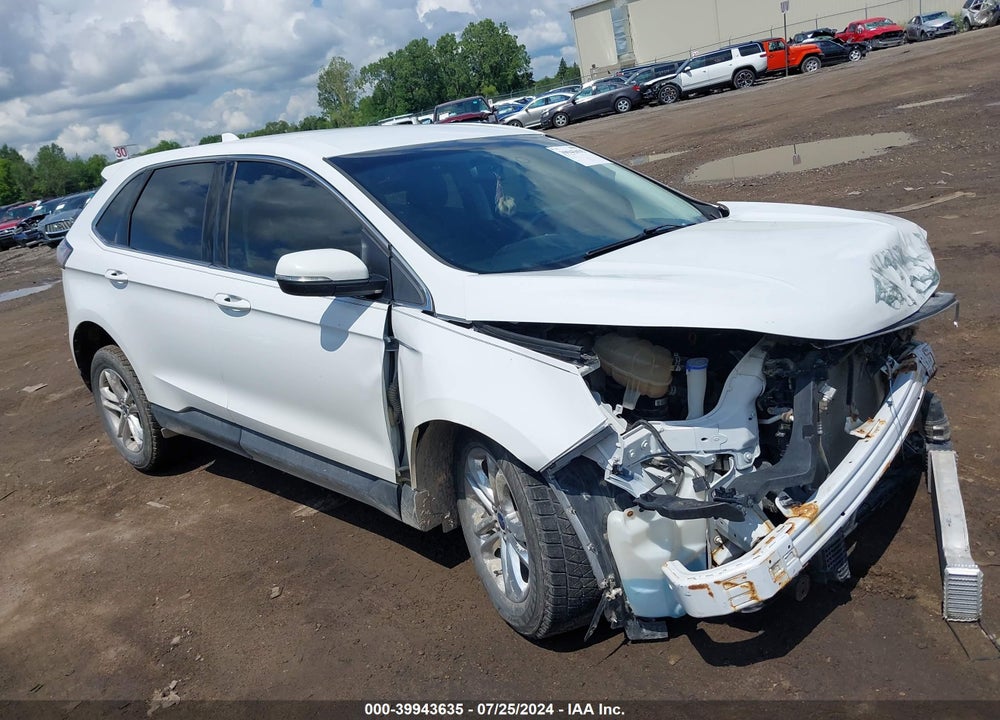 2015 FORD EDGE SEL VIN: 2FMTK4J99FBB08597