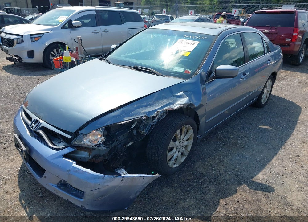 2007 HONDA ACCORD 3.0 EX VIN: 1HGCM66537A052154